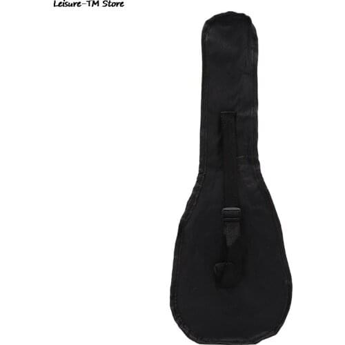 New Selling 21 Inch Black Ukulele Bag Soft Case Bag Single Shoulder Backpack Padded 55.5*20cm