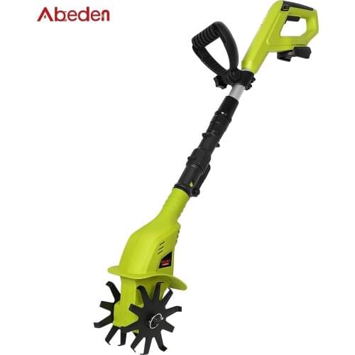 Electric Ripper Cultivator Garden Rotary Tiller Extensible Grounding Machine Power Tool Mini Weeder without Battery