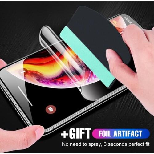 Screen Hydrogel Film For IPhoneX 6 6s 7 8 Plus XR XS Max Full Protective Film For IPhone6 6s 8 7 Plus X XR XS Max Protector Film