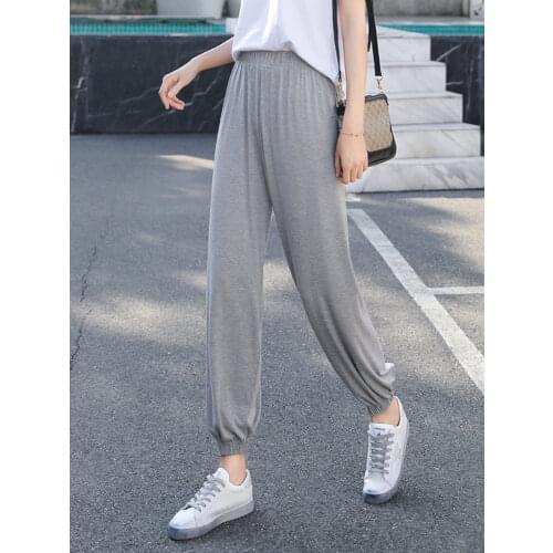 Женские трикотажные брюки KANNISAK China At AliExpress