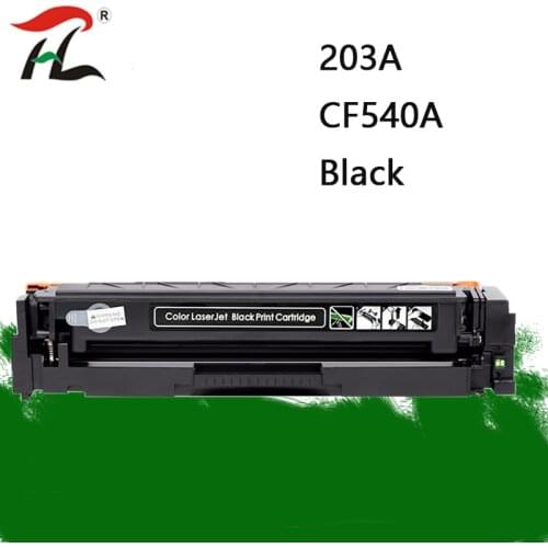 1pcs Black Compatible for hp 203A CF540A toner cartridge for HP LaserJe Pro M254nw M254dw MFP M281fdw M281fdn M280nw printer