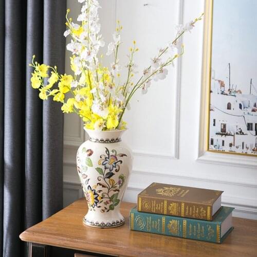 Creative American Country Ceramic Large Vase Decoration Home Decoration Living Room Desktop Flower Decoration Home Decoration