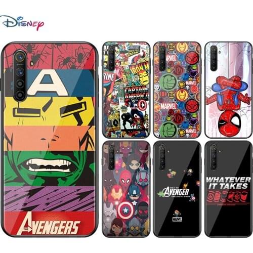 Marvel Avengers Cartoons Logo For OPPO A93 A92 A73 A53S A52 A32 A31 A12E A1K Find X2 X3 Pro Lite Neo TPU Silicone Phone Case