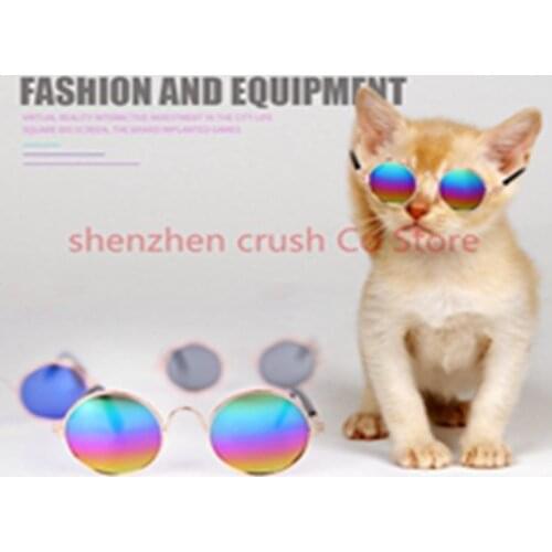 20Pcs Hot Sale Dog Pet Glasses For Pet Products Eye-wear Dog Pet Sunglasses Photos Props Accessories Pet Supplies Cat Glasses