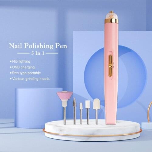 Easy to Use Electric Nail Care Kit Nail Drill Machine Mini Electric Nail Drill Pen