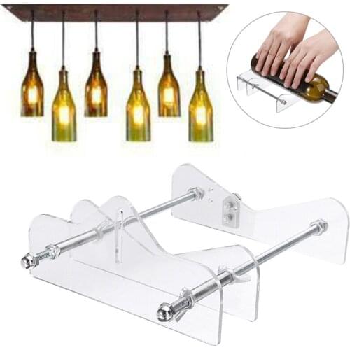 DIY Glass Wine Bottle Cutter Machine For Art Handmade Glass Craft Cutting Adjustable Hand Tool For Most Beer Wine Glass Bottles