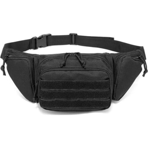 Outdoor Waist Bag Sports Large-Capacity Tactical Waist Bag Utility Pouch One-shoulder Sling Holster Bag Camping Sports Bag