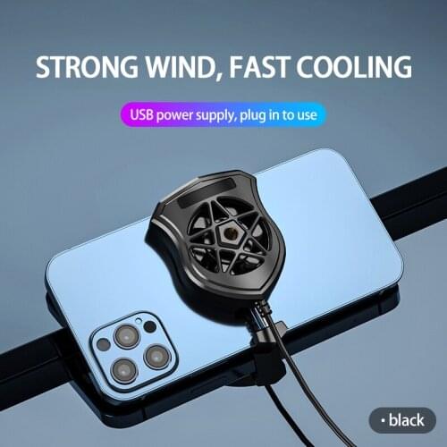 Universal N2 Mobile Phone USB Game Cooler System Cooling Fan Gamepad Holder Stand Radiator For Iphone Xiaomi Huawei Smart Phone