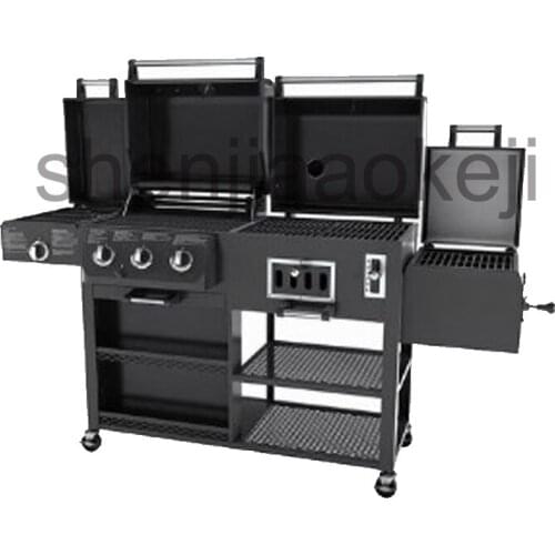 Thickening Infrared oven, charcoal bbq grill, gas oven, smoked oven, Ourdoor large villas garden family gas grill 1pc