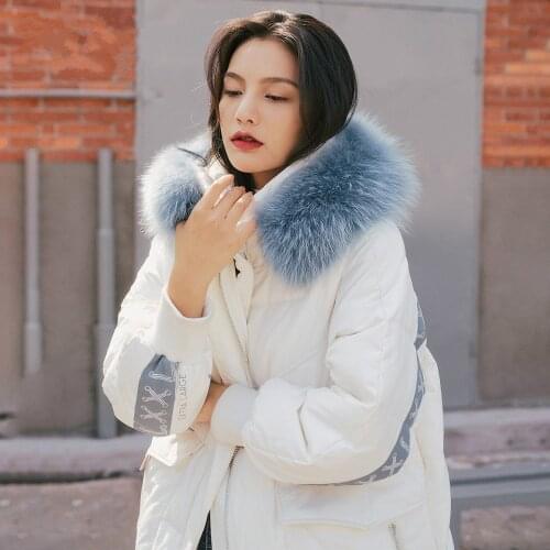 Small Fresh Thick Warm Womens Winter Down Jackets 90% White Duck Down Women Coats Female Winter Parkas Casacos Feminino Zjt38