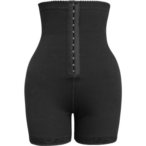 Women 4 Sponges Bodysuit Underwear Body Shaper Butt Lifter Fajas Colombianas Tummy Tucker Shaper Hip Enhancer Lingerie Plus Size