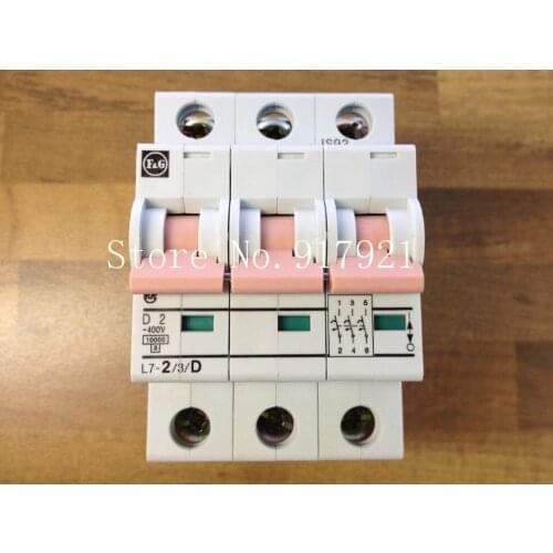 [ZOB] The original German MOELLER Moeller L7-2/3/D imported miniature circuit breaker 2A3P air switch