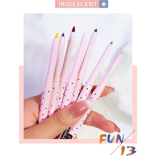 1pcs Eyeliner Waterproof Sweat-proof Cosmetic Beauty Makeup Liquid 1 Pcs Coloful Long Lasting Eye Liner New 2021 TSLM1