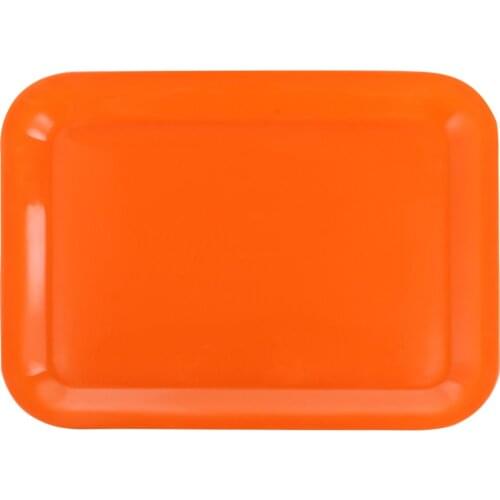 1pc Rectangular Plate Household Food Tray Plate Bread Fruit tray