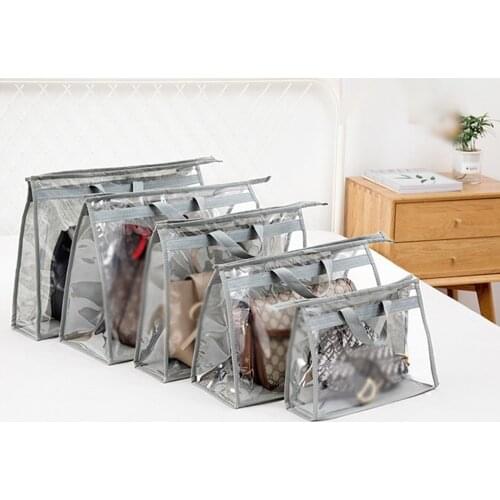 1*Handbag Dust Cover Transparent Dust Storage Bag Moisture-proof Dust-proof Multipurpose Storage Bags 2021 High Quality