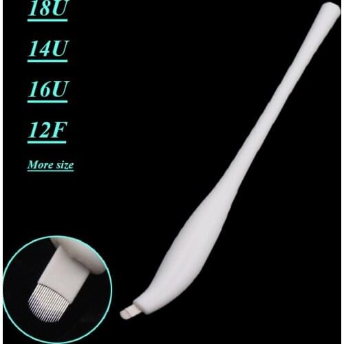 New design 10pcs high quality disposable microblading pen handtools eyebrow tattoo pen professional for permanent makeup