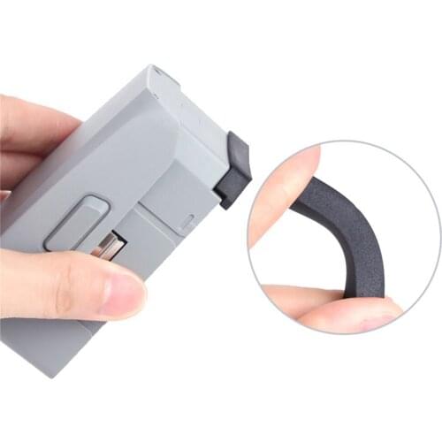 3pcs Silicone Battery Contacts Protective Cover Dust Cover Dampproof Hood Short-circuit Protector for DJI Mavic Air 2 Drone