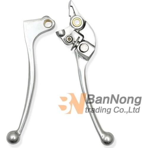 Free shipping Motorcycle silver Adjustable Brake Clutch Levers For Honda CB400 CB 400 1999 2000 2001