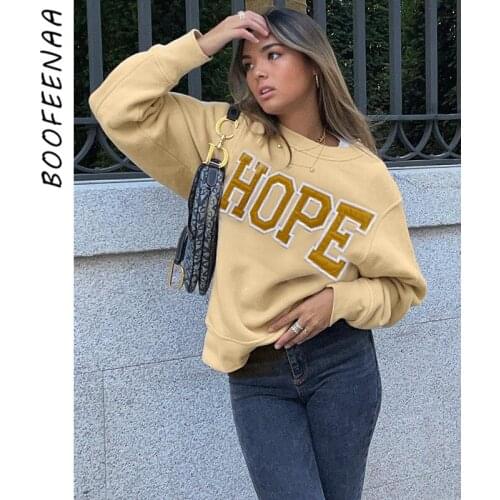 Женские флисовые толстовки BOOFEENAA China At AliExpress