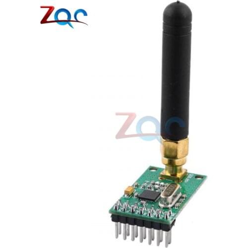 NRF905 Wireless Transceiver Module Wireless Transmitter Receiver Board NF905SE With Antenna FSK GMSK Low Power 433 868 915 MHz