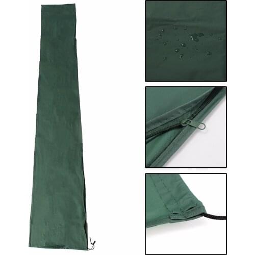 Outdoor 190x96cm Patio Umbrella Waterproof Protective Cover with Zipper for Garden Cantilever Parasol Umbrellas Cover