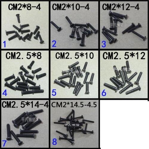 WZSM New 10pcs/Model Laptop shell cover screw Computer repair long screws for Lenovo/ASUS/ACER/ Toshiba/DELL /HP for SONY