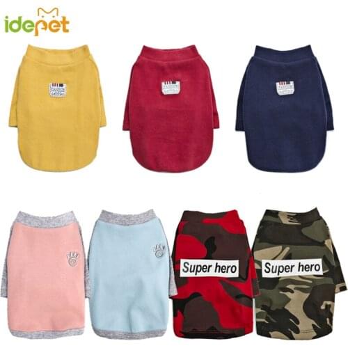 Dog Clothes for Pet Vest Clothes For Small Dogs Chihuahua Cotton Puppy Shirts T shirt Cat Vests Pets Clothing for Dogs Cats