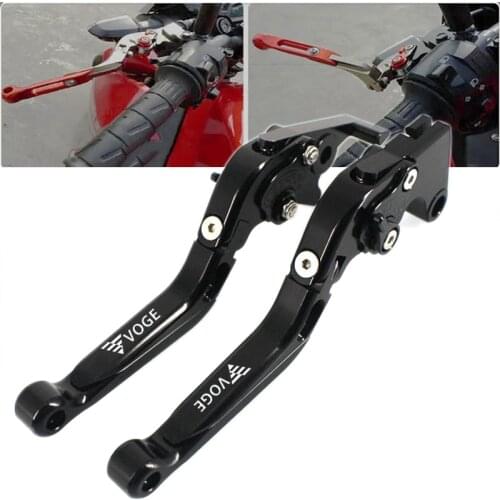 For Loncin VOGE 500R 300R 300RR 300AC (ABS version please note) Motorcycle CNC Adjustable Folding Extendable Brake Clutch Lever