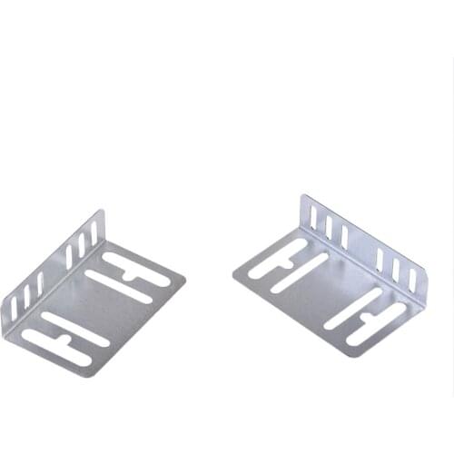 2 Din Universal Car Radio MP5 Installation Mounting Accessories Holder Support Screw Car Accessories 2 Bracket 4 Screw Tools