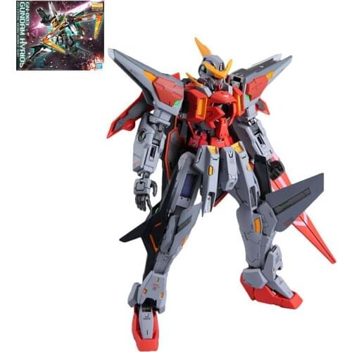 BANDAI MG 1/100 GN-003 Gundam Kyrios Board Spray Change Color Kids Assembly Toy Robot Anime Action Figure Model Collection Gifts