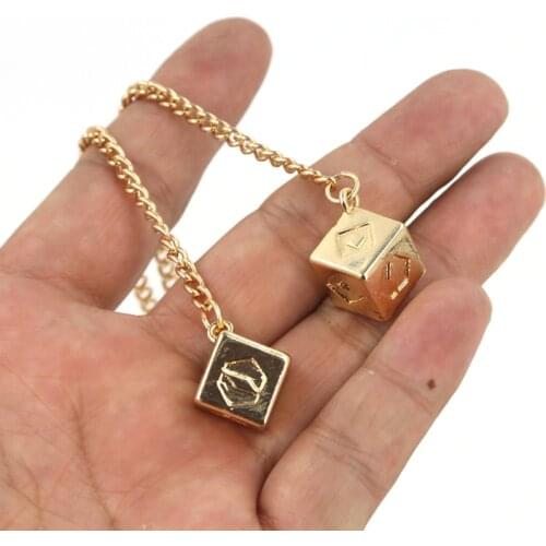 Solo A Story Han Solo Sabacc Lucky Dice Millennium Falcon Chain Pendant Keychain