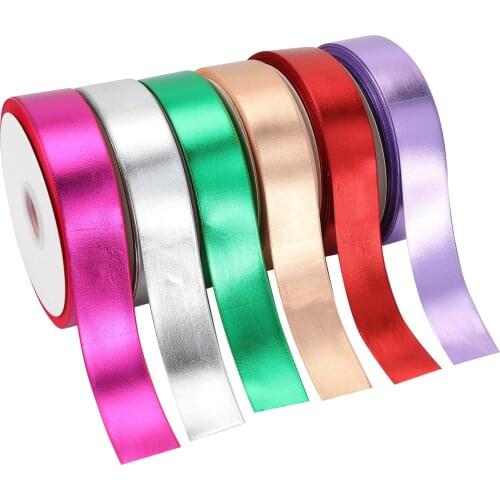 HSDRIBBON Free Shipping 38mm 1-1/2inch HSD-Genuine Colorful Solid Hologram Foil Grosgrain Ribbon