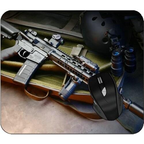 Gaming Mouse Pad Rifle Weapon Rifle Mouse Mat