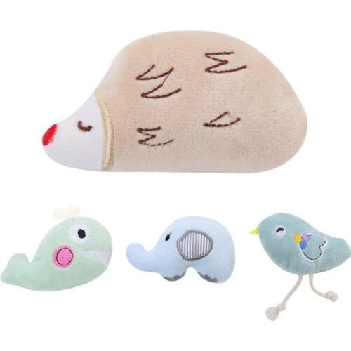 Cat Toy Mini Cat Grinding Catnip Toys Funny Interactive Plush Cat Teeth Toys Pet Kitten Chewing Teeth Toy