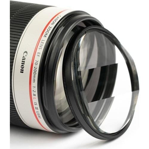 Linear Camera Filter, Three-Division Prism Filter, Optical Glass Prism, Can Change The Number of Products Being Photographed