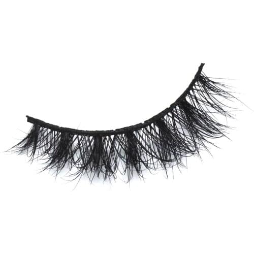 1 pair Mink Lashes 3D Mink Eyelashes 100% Cruelty free Handmade Reusable Natural Eyelashes Extension Makeup 015