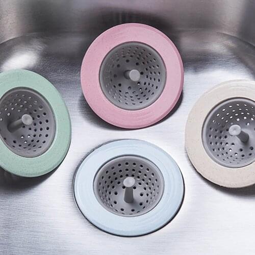 New Home Living Floor Drain Hair Stopper Bath Catcher Sink Strainer Sewer Filter the goods for kitchen