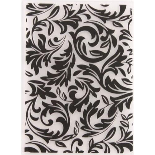 Plastic Embossing Folder Template DIY Scrapbook Photo Album Card Making Decoration Craft Vine-S001
