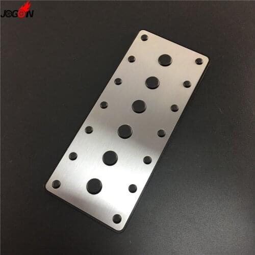 20.8*8.8cm Footrest Pedal Foot Rest Dead Pedal Pad Cover Trim For Toyota Camry RAV4 Corolla For Lexus ES IS RX RC NX Universal