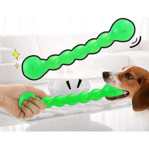 Dog Toy Rubber Toys for Dog Funny Games Interactive Pacifier Bone Puppy Dog Accessories Strong Bite-Resistant Cleaning Chewing