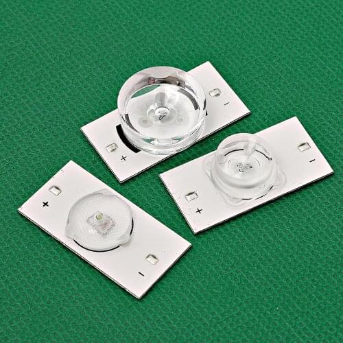 LED Backlight strip 6V 3V SMD Lamp Beads with Optical Lens Fliter for 32-65 inch LED TV Repair(3V with Cable) 100%NEW