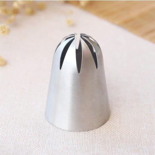 #902 Piping Nozzle Decoration Icing Tips Large Size Cream Flower Rose Nozzles Cookies Baking Tool Cake Cupcake Decor