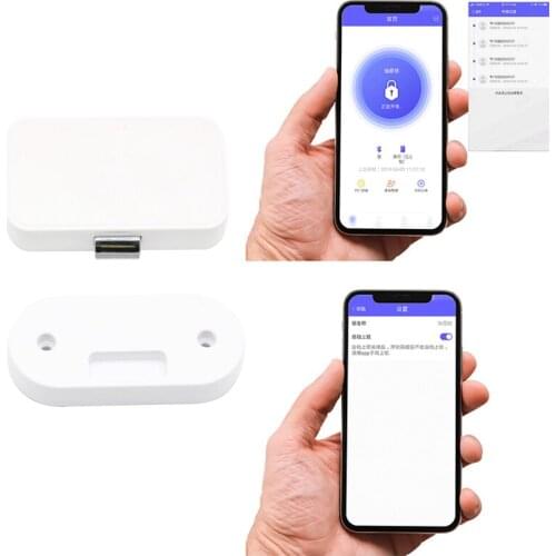 Wireless Bluetooth APP Unlock Anti-Theft Keyless Smart Drawer Lock Cabinet Lock Electronic Locks Safe