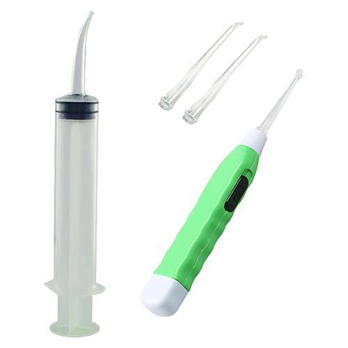 Kids LED Light Ear Remover Fast Clean Safe Painless Cleaner + Irrigation