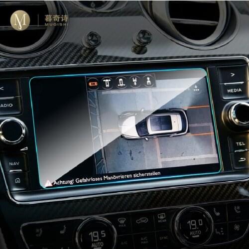 For Bentley Bentayga 2016-2019 Car GPS Navigation LCD screen Tempered glass protective film Anti-scratch film Accessories 8 Inch
