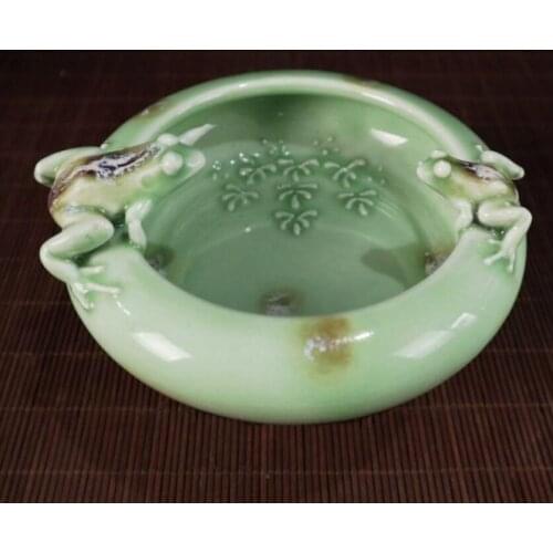 China ceramic frog Pen wash crafts statue
