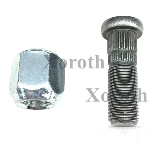 New Genuine OEM Parts Wheel (Aluminum) Bolt & Nut 09119-12010,09159-12050 for Suzuki Cars