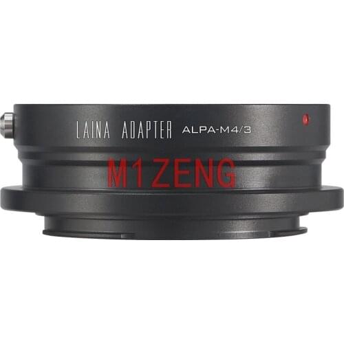 Adapter ring for ALPA lens to olympus panasonic m4/3 BMPCC GH4 GH5 GF7 GM1 GX7 GX9 GX85 GX850 EM5 EM1 EM10 camera