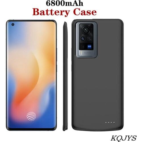 Portable Power Case For VIVO X60 Pro Battery Charger Case Shockproof Power bank Charger Cover For VIVO X60 Battery Case