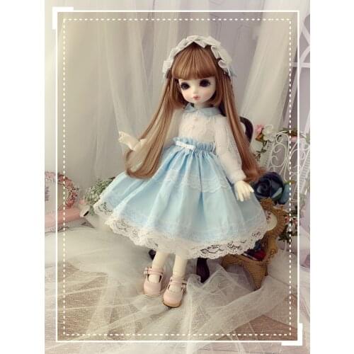 Blyth Salon doll 1/6 1/4 1/3 scale BJD clothes accessories Western-style Loose cute dress for BJD/SD YOSD MSD SD13 doll C0548